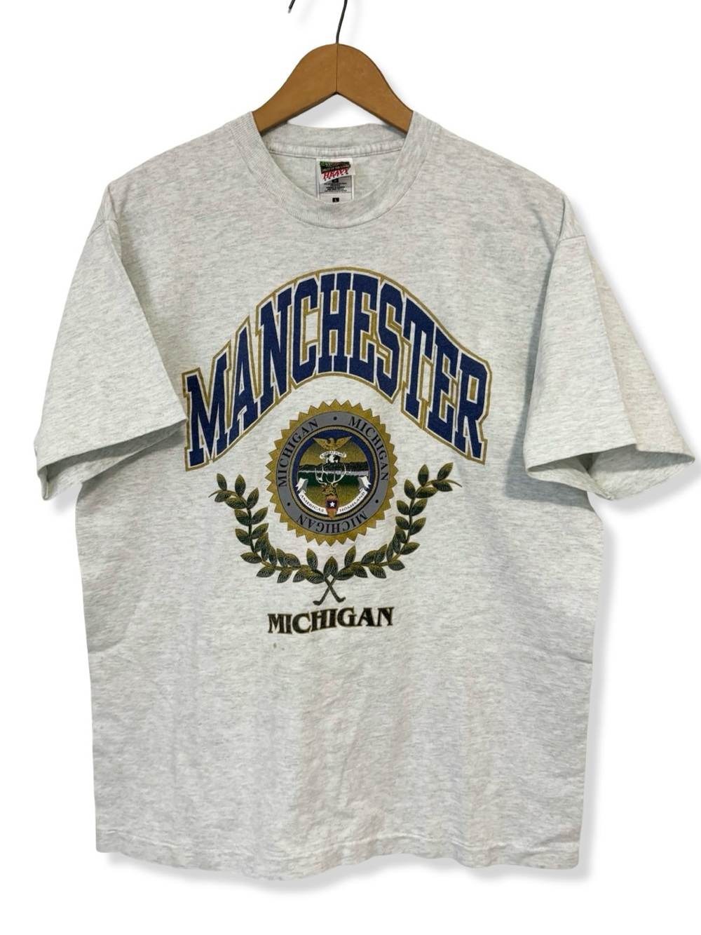 Vintage 90s Manchester Michigan Graphic Tee